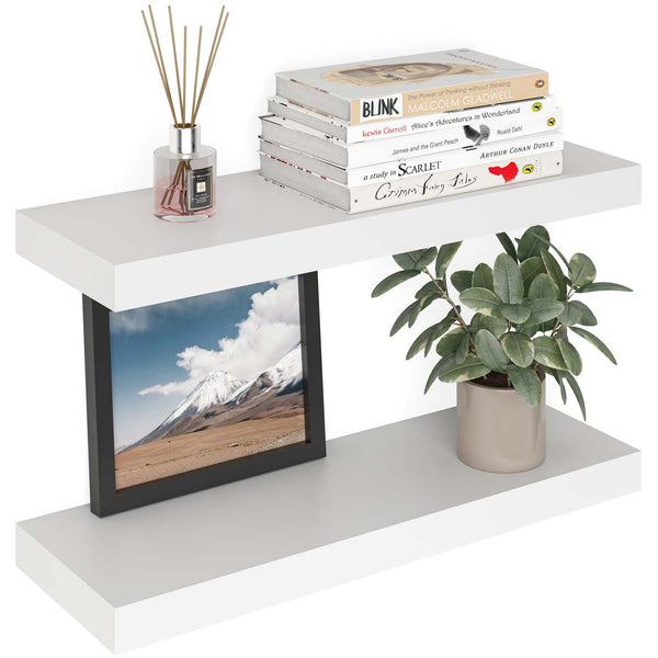 Miami 24" Floating Shelf 8" Deep, Set of 2