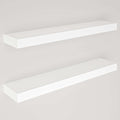 Chelsea 24" Block Floating Wall Ledge, Set of 2