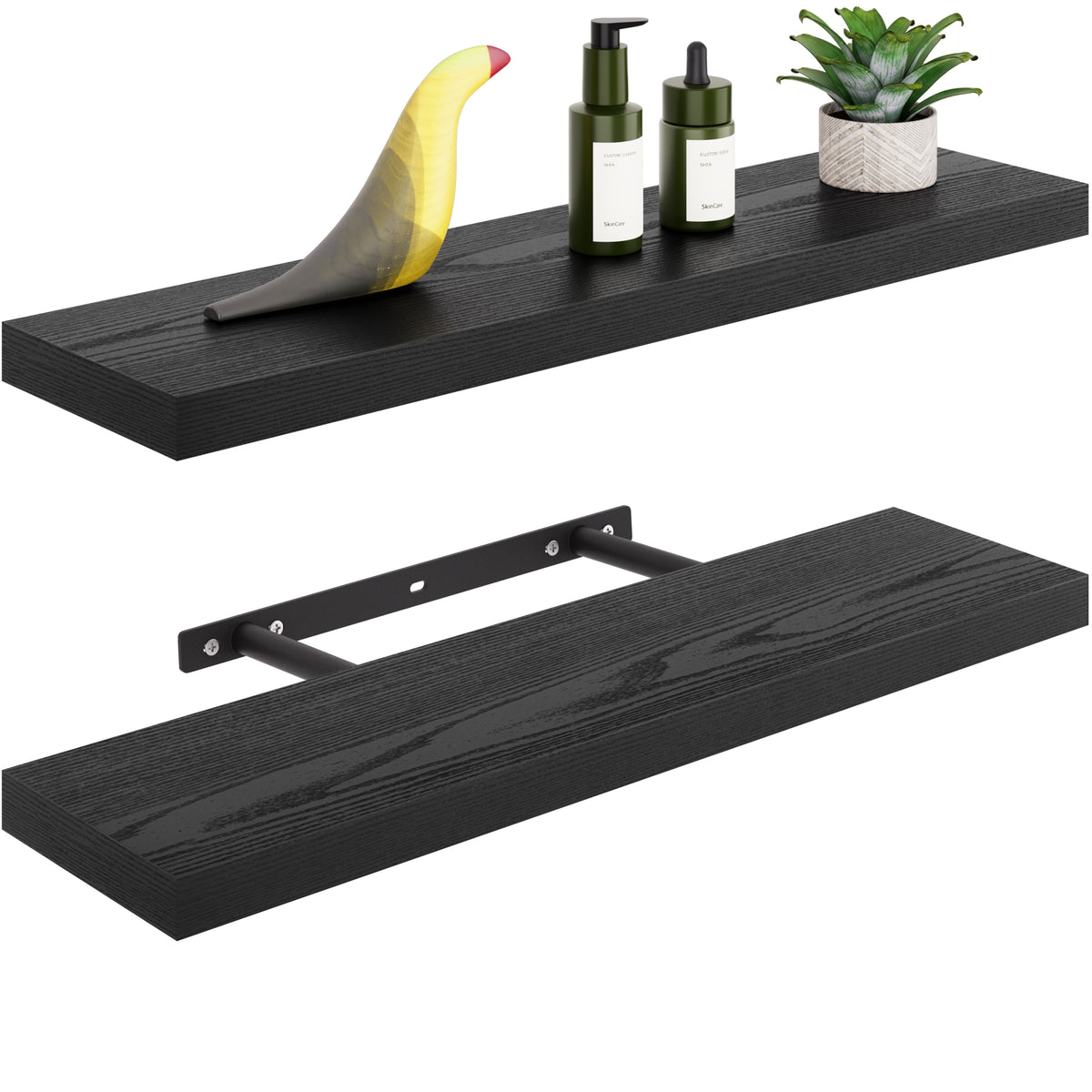 Sydney 23.6" Floating Shelf 6" Deep, Set of 2