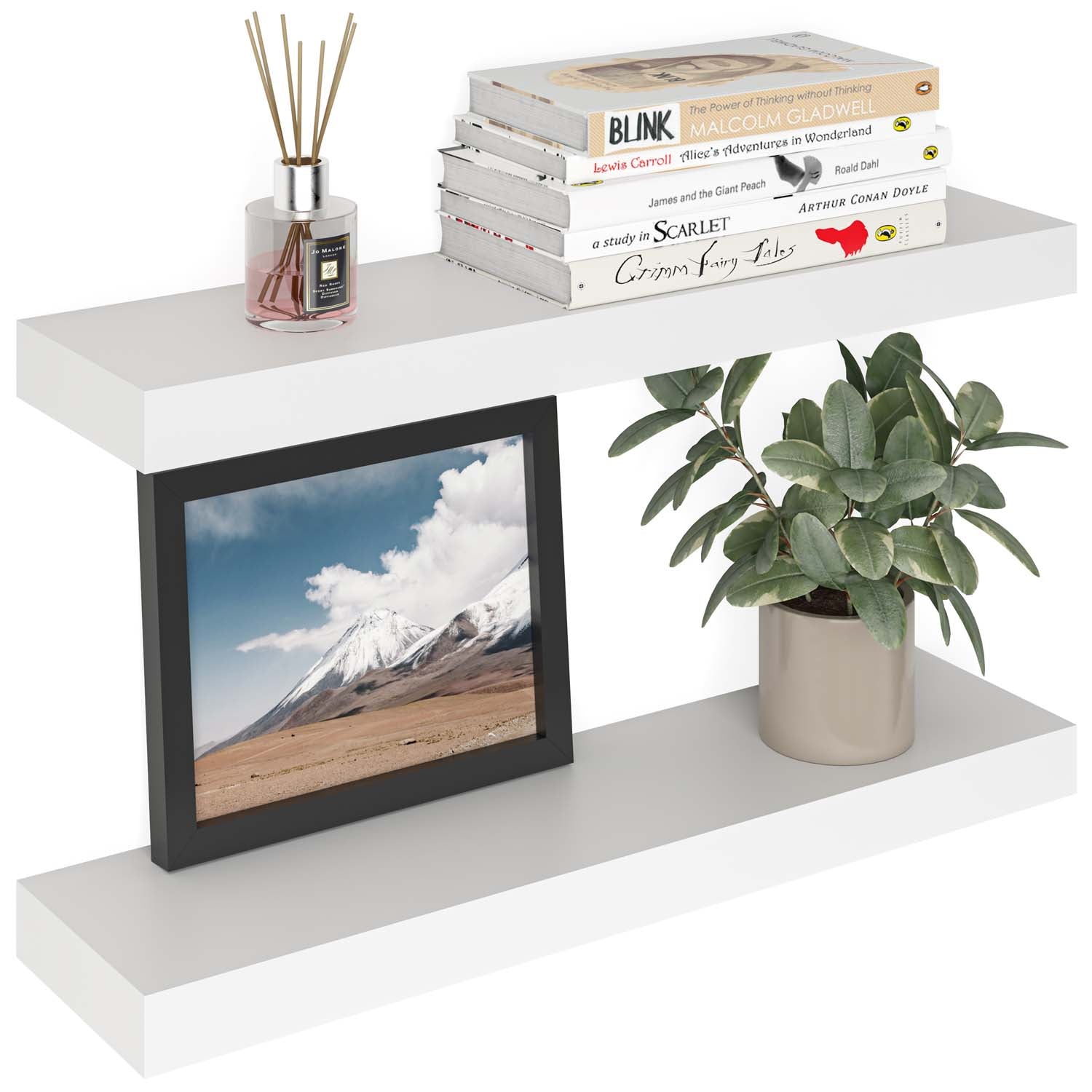 Sydney 24" Floating Shelf 6" Deep, Set of 2