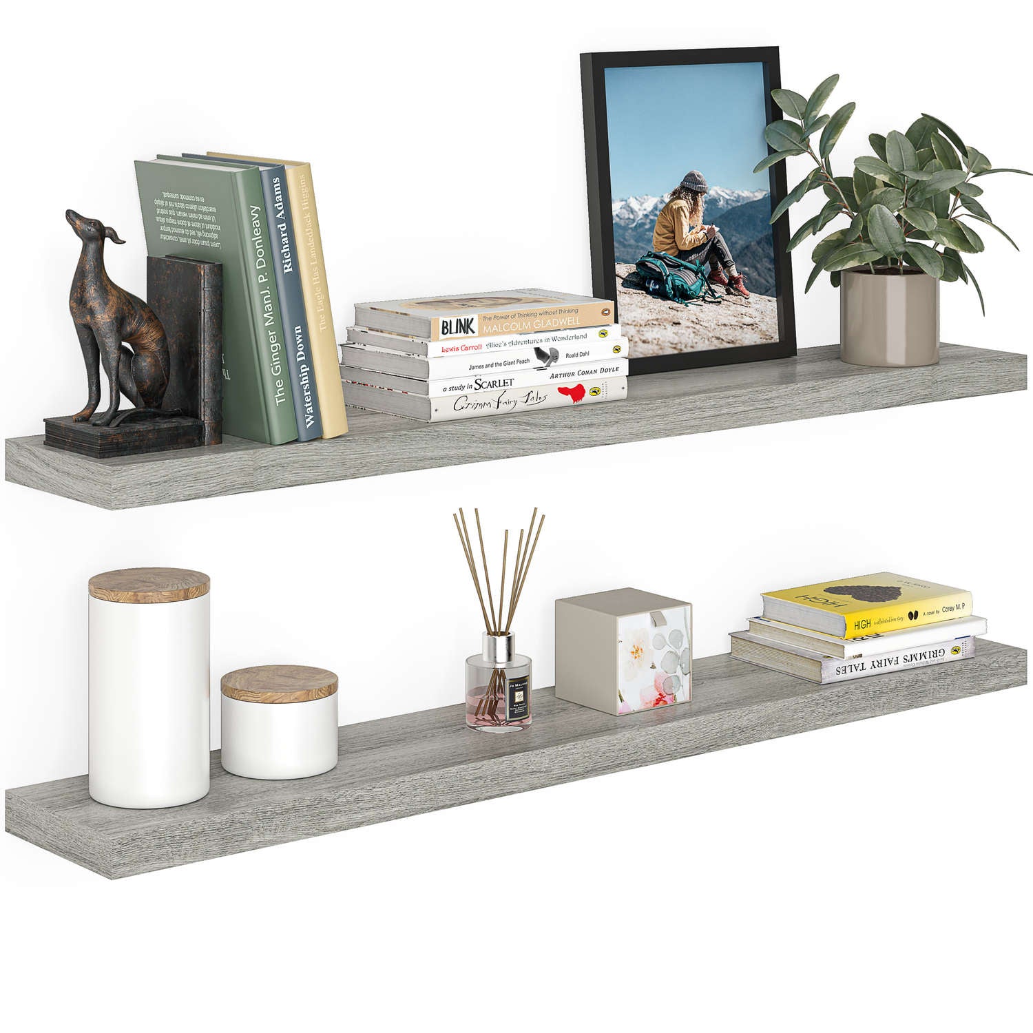 Miami 48" Floating Shelves with 8" Depth