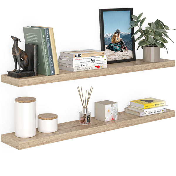 Miami 48" Floating Shelves with 8" Depth