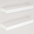 Chelsea 16" Block Floating Wall Ledge, Set of 2