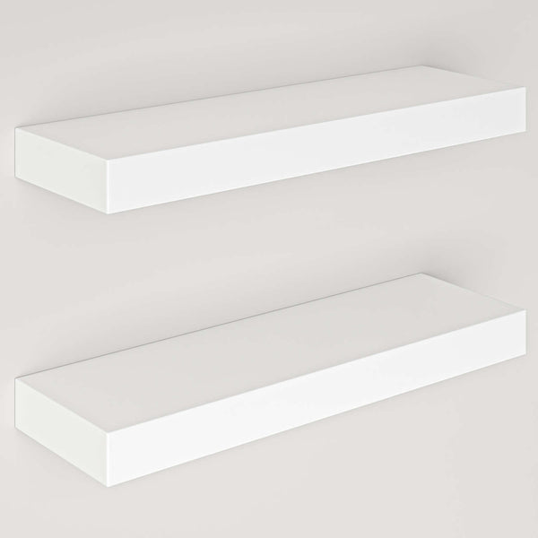 Chelsea 16" Block Floating Wall Ledge, Set of 2