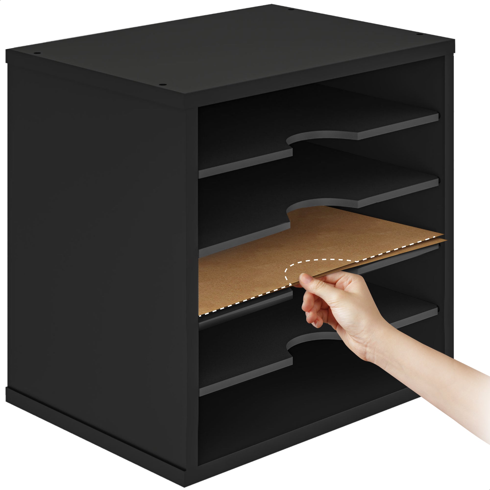 Propper Pannello Organizer Elastico 7x5 Pollici – Con Fissaggio A Strappo Per Borse E Zaini