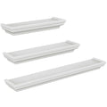 Atwood Floating Wall Shelves, Set of 3 Driftwood